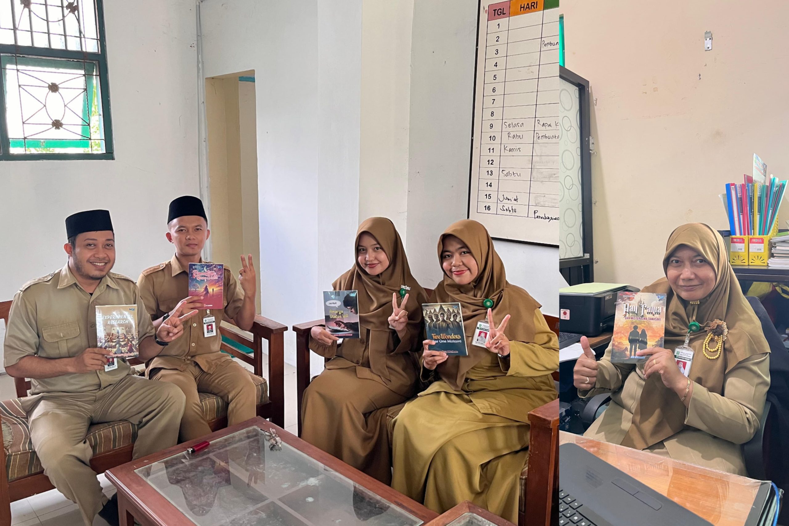 Tingkatkan Literasi dan Eksistensi Sekolah: Guru SMK Ma'arif 2 Gombong Berhasil Menulis Buku Ber-ISBN Tingkatkan Literasi dan Eksistensi Sekolah: Guru SMK Ma'arif 2 Gombong Berhasil Menulis Buku Ber-ISBN